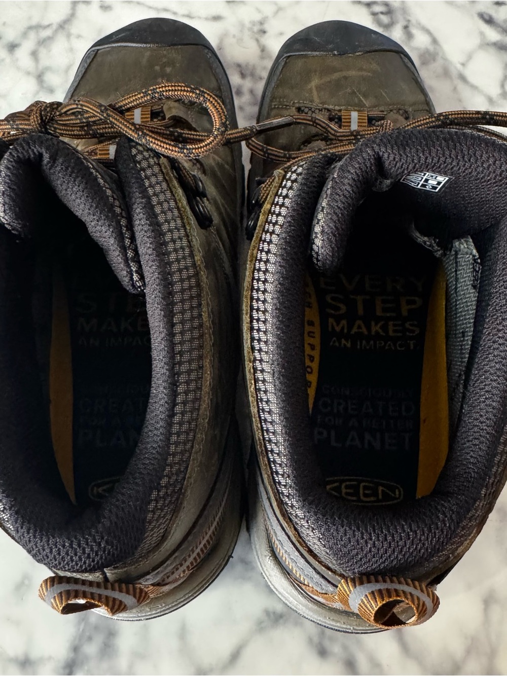 KEEN TARGHEE III MEN'S MID WATERPROOF HIKING BOOT - sz 10.5 - Picture 5 of 6